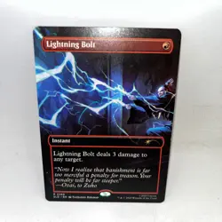 Lightning Bolt (2289) 2289 Rare Secret Lair Drop Series Magic: The Gathering NM - Image 1