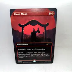 Blood Moon 2288 Rare Secret Lair Drop Series Magic: The Gathering Near Mint - Image 1