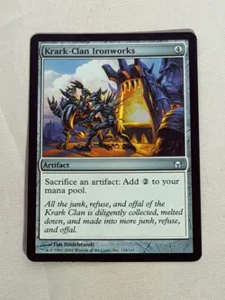 MTG FOIL Krark-Clan Ironworks Fifth Dawn Magic the Gathering - Image 1