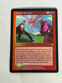 MTG FOIL Mages' Contest Invasion Magic the Gathering - Image 1
