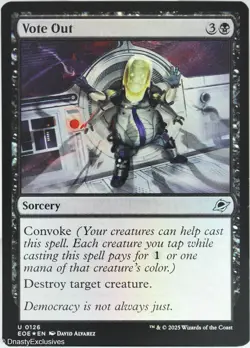 MTG: Edge of Eternities - Vote Out - Foil - Image 1