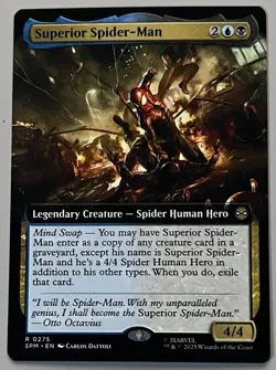 MTG Marvel’s Spider-Man Superior Spider-Man Legendary Creature RARE REGULAR 0275 - Image 1