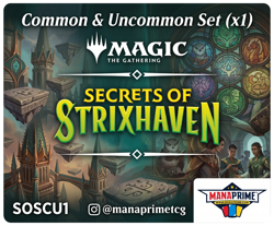 MTG Secrets of Strixhaven SOS 1x Set Common & Uncommon - C/U Commander Play Set - Image 1