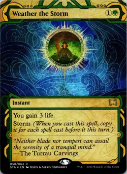 Weather the Storm (Foil Etched) R Strixhaven: Mystical Archives 58 NM - Image 1