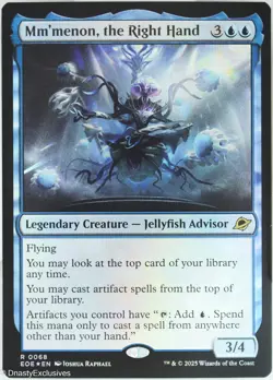 MTG: Edge of Eternities - Mm'menon, the Right Hand - Foil - Image 1