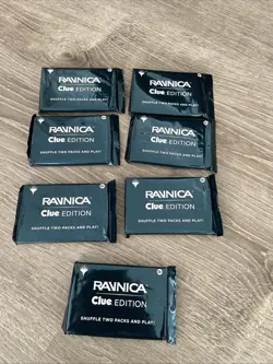 (7) Ravnica Clue Edition Booster sealed - Image 1