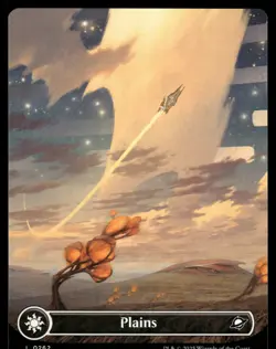 Plains (0262) (Borderless) Edge of Eternities Foil 45 NM - Image 1