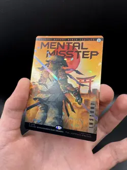 MTG Mental Misstep (Foil) Secret Lair x TMNT: The Last Ronin 2373 NM - Image 1