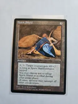 Spirit Shield - Fallen Empires - MTG Magic - Rare - Artifact - Image 1