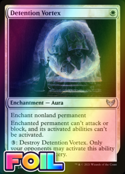 x1 Detention Vortex STX MTG 13/275 FOIL UNCOMMON M/NM 1x - Image 1