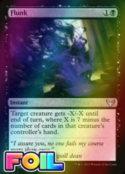 x1 Flunk STX MTG 71/275 FOIL UNCOMMON M/NM 1x - Image 1