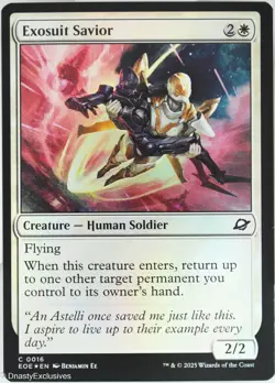 MTG: Edge of Eternities - Exosuit Savior - Foil - Image 1