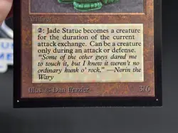 Jade Statue - Collector's Edition CE Beta Reprint NM/Mint *CCGHouse* - Image 4