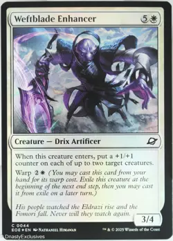 MTG: Edge of Eternities - Weftblade Enhancer - Foil - Image 1