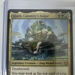 Wizards of the Coast Glarb Calamity's Augur Bloomburrow Mythic Creature Blue Bl… - Image 3