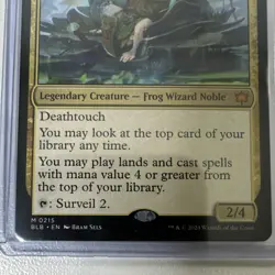 Wizards of the Coast Glarb Calamity's Augur Bloomburrow Mythic Creature Blue Bl… - Image 4