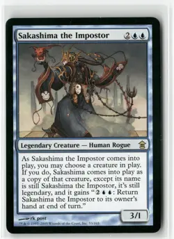 Sakashima The Imposter Saviors of Kamigawa MTG NM - Image 1