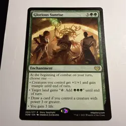 MTG Glorious Sunrise #200 Rare Innistrad: Crimson Vow Magic The Gathering - Image 1
