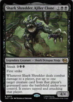 Shark Shredder, Killer Clone - Teenage Mutant Ninja Turtles - 73 NM - Image 1