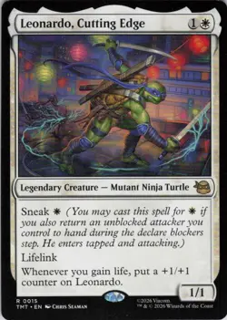 Leonardo, Cutting Edge - Teenage Mutant Ninja Turtles - 15 NM - Image 1