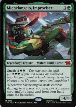 Michelangelo, Improviser - Teenage Mutant Ninja Turtles - 119 NM - Image 1