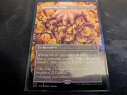 MTG Magic the Gathering Smothering Tithe Borderless 2X2! - Image 1