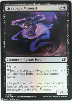 MTG: Edge of Eternities - Gravpack Monoist - Foil - Image 1
