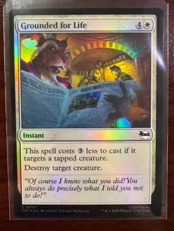 MTG Teenage Mutant Ninja Turtles Foil #0007 Grounded For Life - Image 1