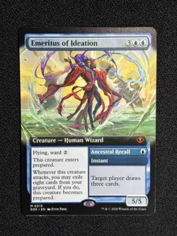 Emeritus of Ideation (Extended Art) Secrets of Strixhaven Regular - Image 1