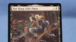 MTG Rat King, Pale Piper [Teenage Mutant Ninja Turtles Commander] 🔮 - Image 2