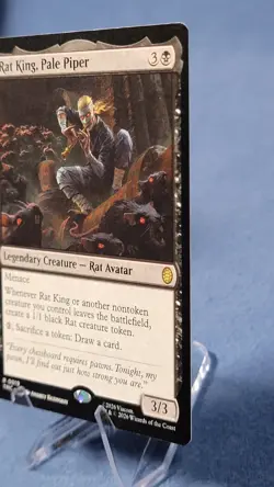 MTG Rat King, Pale Piper [Teenage Mutant Ninja Turtles Commander] 🔮 - Image 4