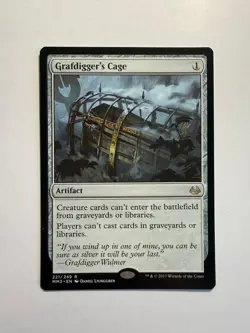 Grafdigger's Cage 221 MTG Modern Masters 2017 - Image 1