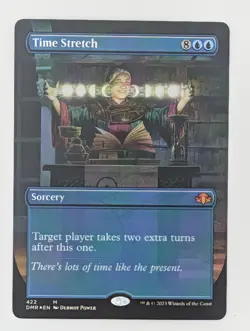 MTG - Time Stretch - DMR - M - Borderless Foil - 422 - Image 1