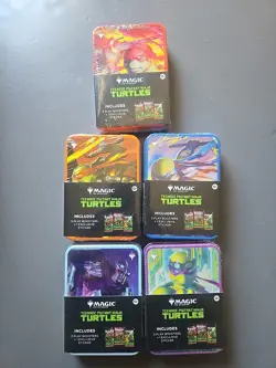 MTG TMNT Teenage Mutant Ninja Turtles Mini Tins Factory Sealed New Release 2026 - Image 1