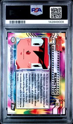 1999 TOPPS POKEMON THE MOVIE EDT REUNITED!-FOIL #31 MOVIE EDITION PSA 8 - Image 2