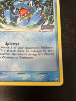 Pokemon Totodile - Unseen Forces - 78/115 - Stamped Reverse Holo - LP - Image 4