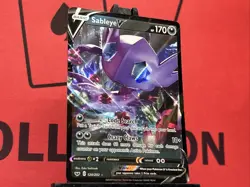 Sableye V 120/202 Sword & Shield Full Art Holo Ultra Rare Pokemon Card - Image 4