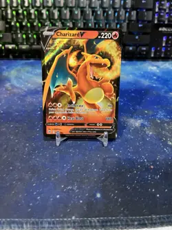 2022 Pokemon SWSH Brilliant Stars Charizard V #017/172 - Image 1