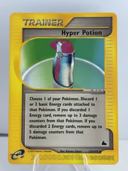 Hyper Potion 127/144 Skyridge Regular Pokemon - Image 1