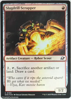 MTG: Edge of Eternities - Slagdrill Scrapper - Foil - Image 1