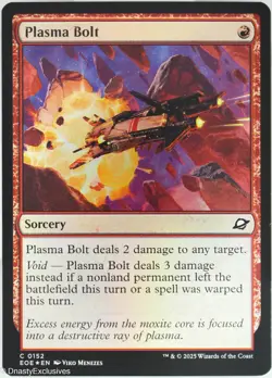 MTG: Edge of Eternities - Plasma Bolt - Foil - Image 1