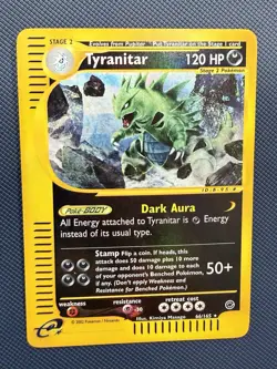 Tyranitar LP 66/165 - Reverse Holo - Expedition Base Set - Pokemon 2002 - Image 5