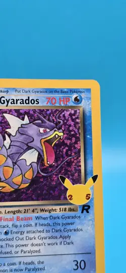 Pokemon Card - Dark Gyarados Celebrations Classic Collection 8/82 Holo - Image 3