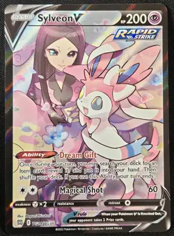 Pokemon Brilliant Stars Sylveon V TG14 Trainer Gallery Ultra Rare NM - Image 1