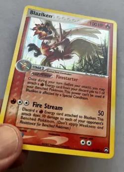 Pokemon TCG BLAZIKEN 5/108 HoloFoil. EX Power Keepers (2007). NM/M Free Ship. - Image 4