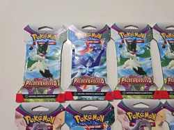 Pokemon Scarlet & Violet Paldea Evolved Booster Sleeved Pack - Lot Of 10 - Image 2