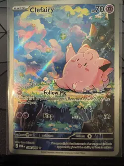 Pokemon TCG Clefairy POR Perfect Order Illustration Rare Holo 94/88 NM - Image 1