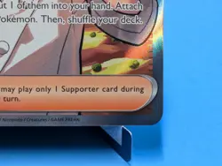 Crispin 164/091 Pokemon TCG 2024 Ultra Rare Full Art Stellar Crown Near Mint - Image 4