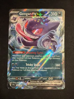 Pokemon TCG Gengar EX Temporal Forces 104/162 - Image 1
