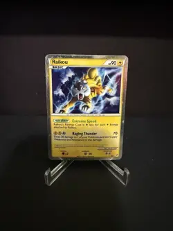 Pokemon TCG Shiny Raikou Holo Rare Card Call of Legends SL9 - Image 1